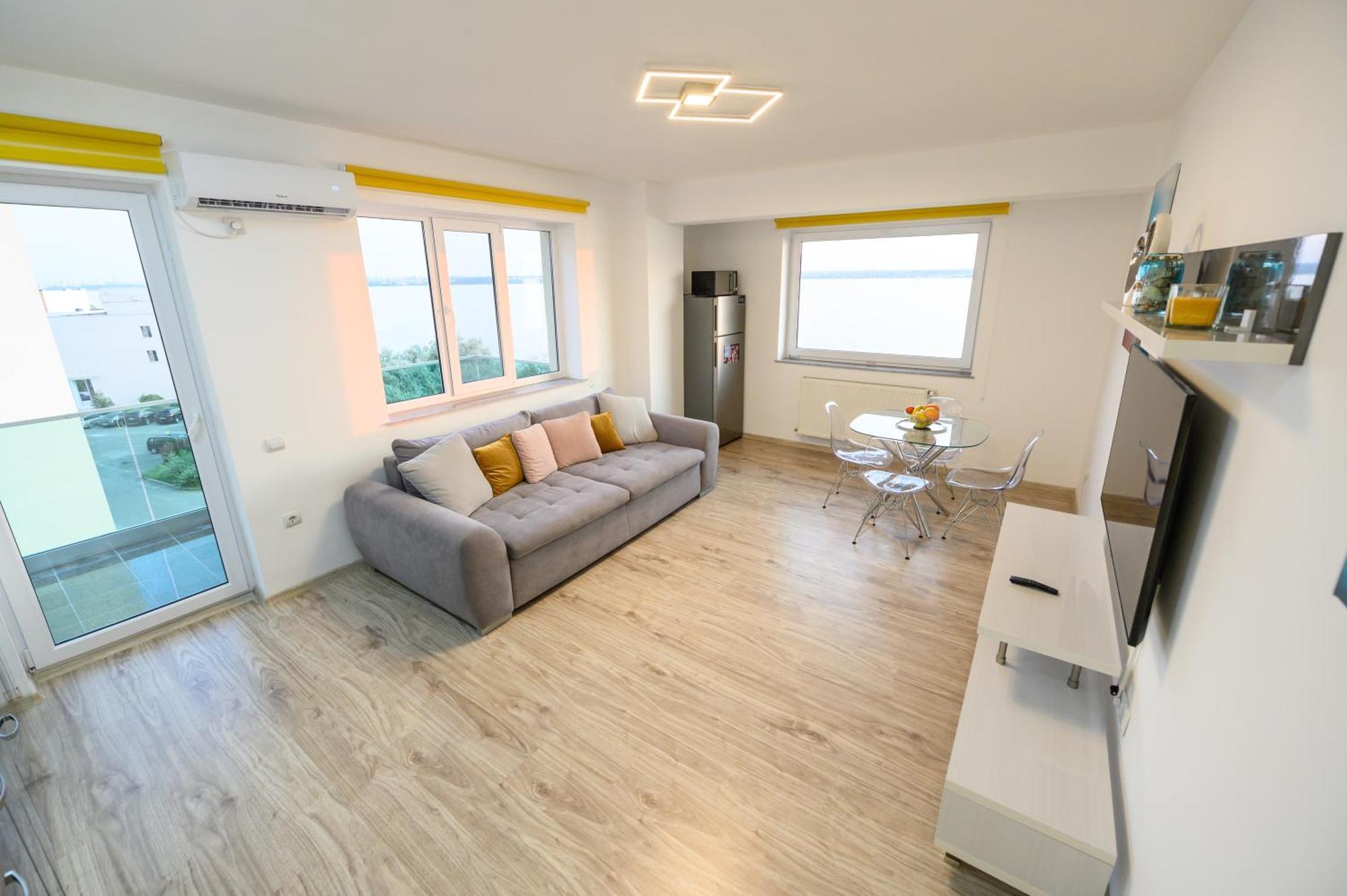 Sunset Lake Apartament Mamaia Exteriör bild