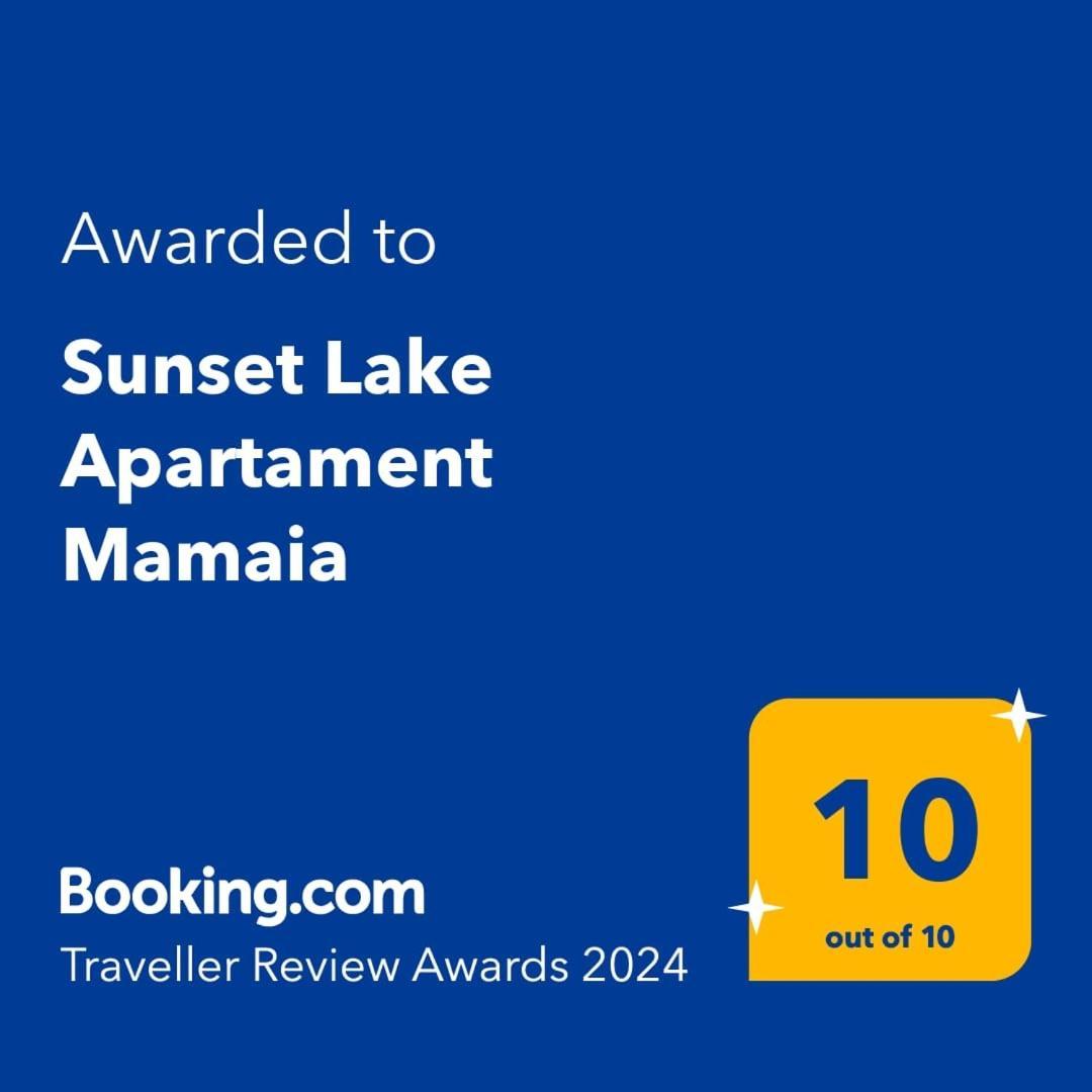 Sunset Lake Apartament Mamaia Exteriör bild